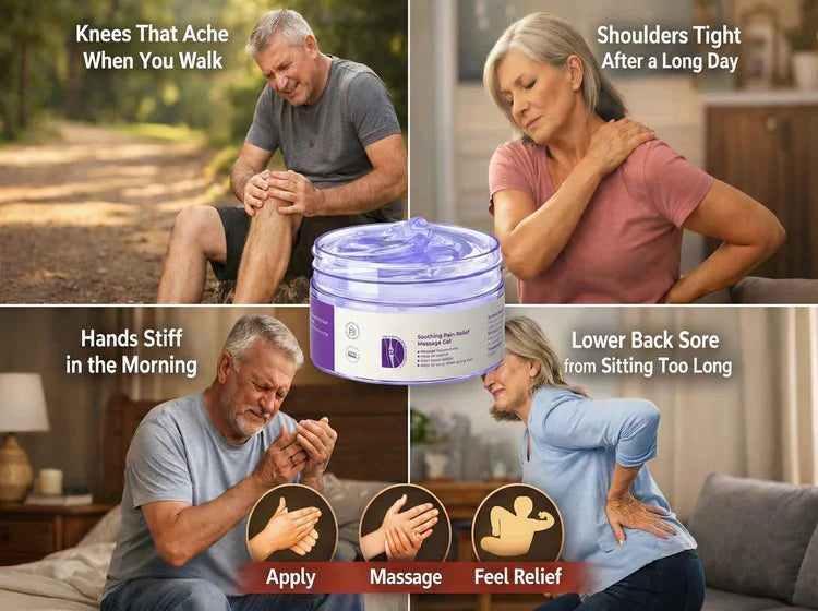 LOVILDS™ Herbal Ache Soothing Gel – Infused with Turmeric & Emu Oil for Joint Care