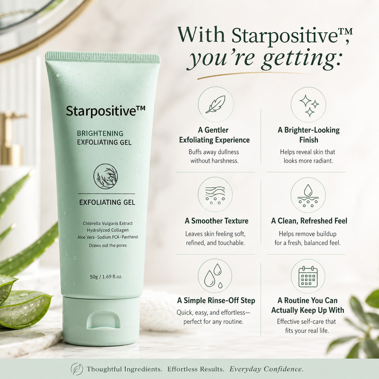 Starpositive™ Brightening Exfoliating Gel