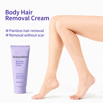 Starpositive Hair Removal Cream | Gentle 5-Minute Body Hair Removal