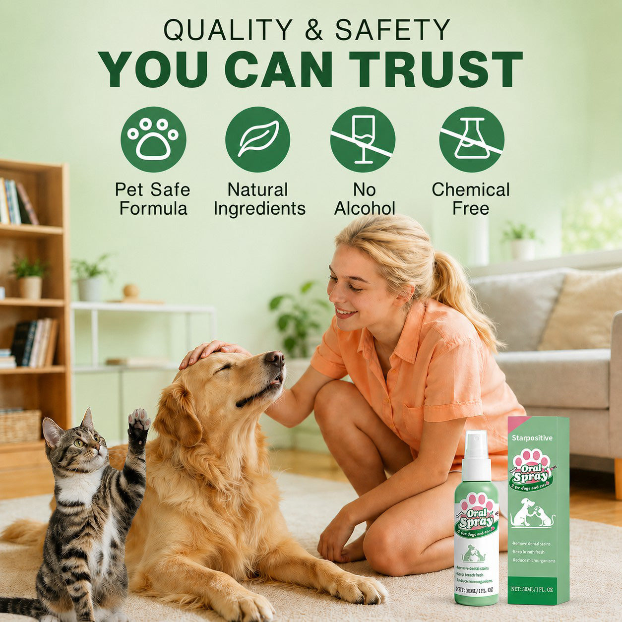 🦷 Starpositive™ Pet Oral Spray