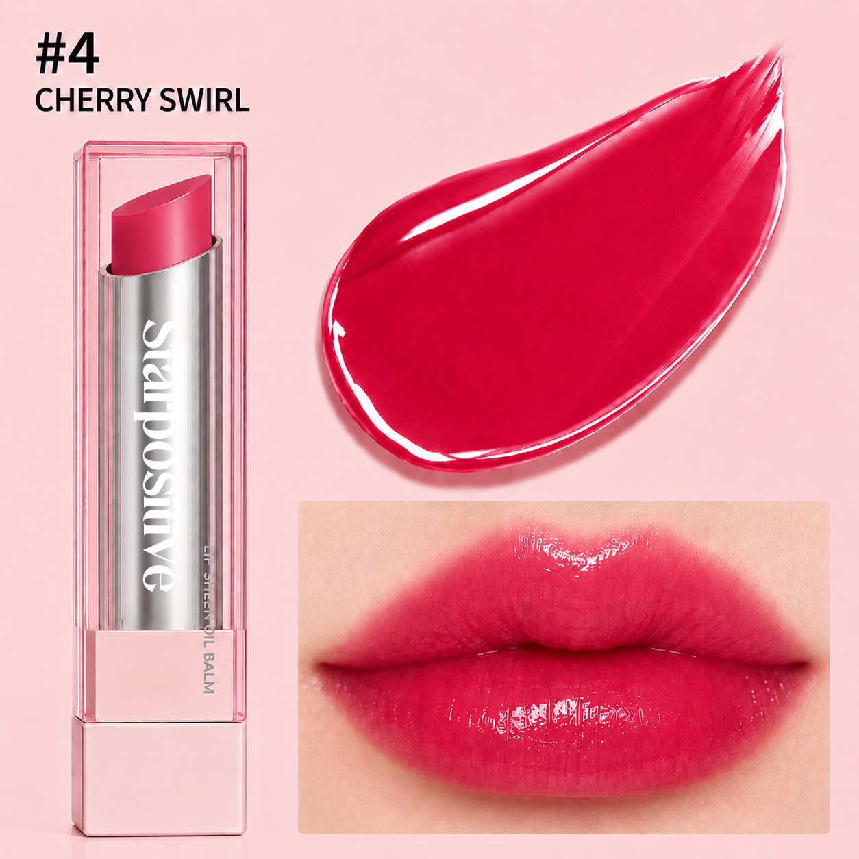 🔥Last Day Buy 1 Get 1 Free|Starpositive GLOW VEIL LIP SHEEN OIL BALM