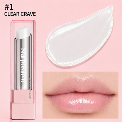 🔥Last Day Buy 1 Get 1 Free|Starpositive GLOW VEIL LIP SHEEN OIL BALM