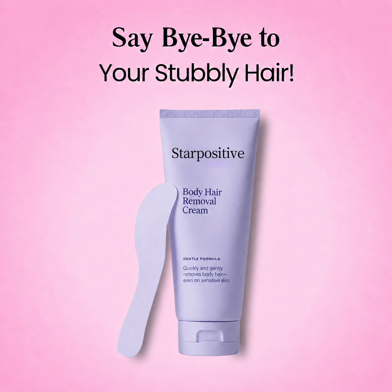 Starpositive Hair Removal Cream | Gentle 5-Minute Body Hair Removal