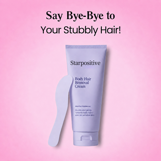 Starpositive Hair Removal Cream | Gentle 5-Minute Body Hair Removal